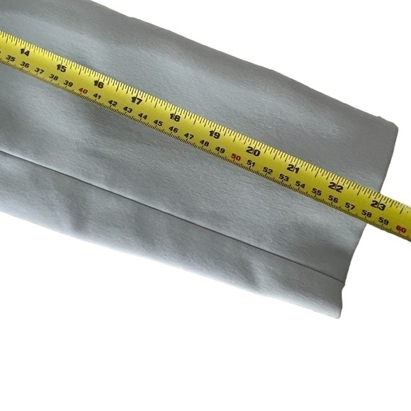 Black Label by Evan Picone Women's 8 Light Blue Blazer Open Front Long Jacket - Picture 6 of 10